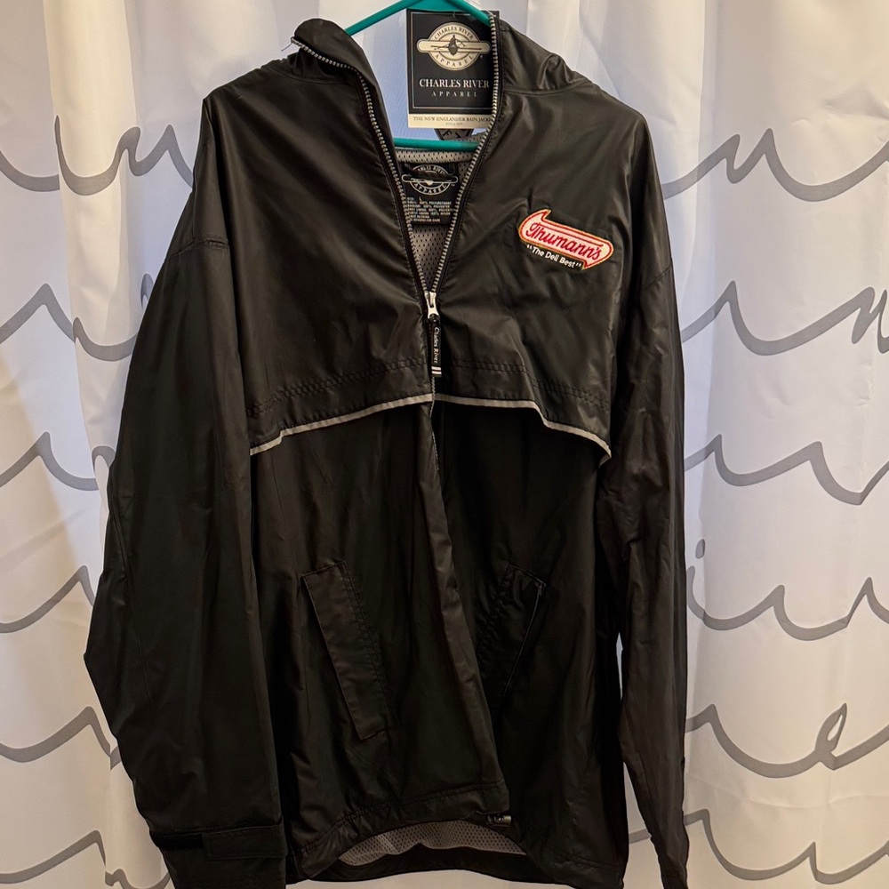 New Black Waterproof Jacket